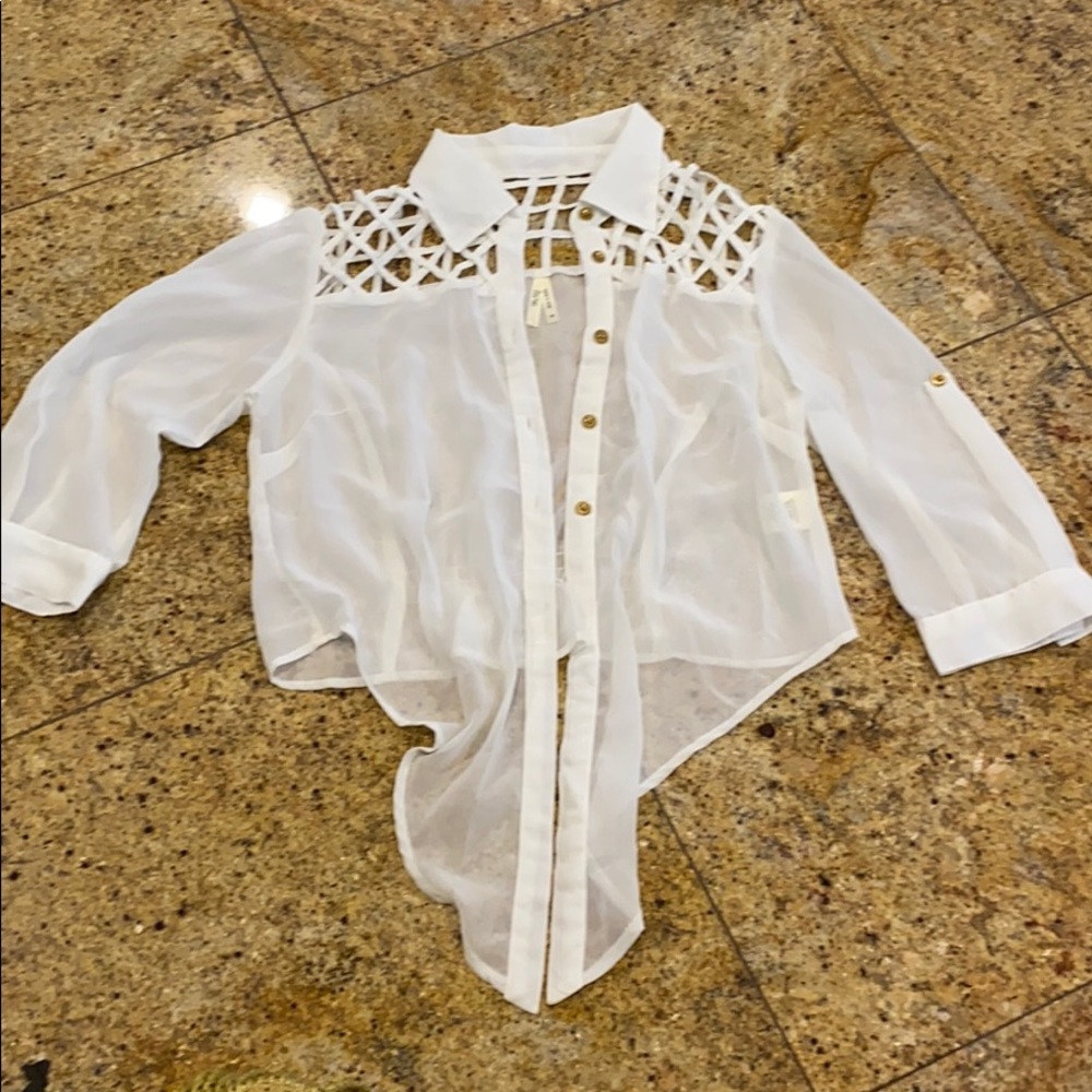 White blouse size medium